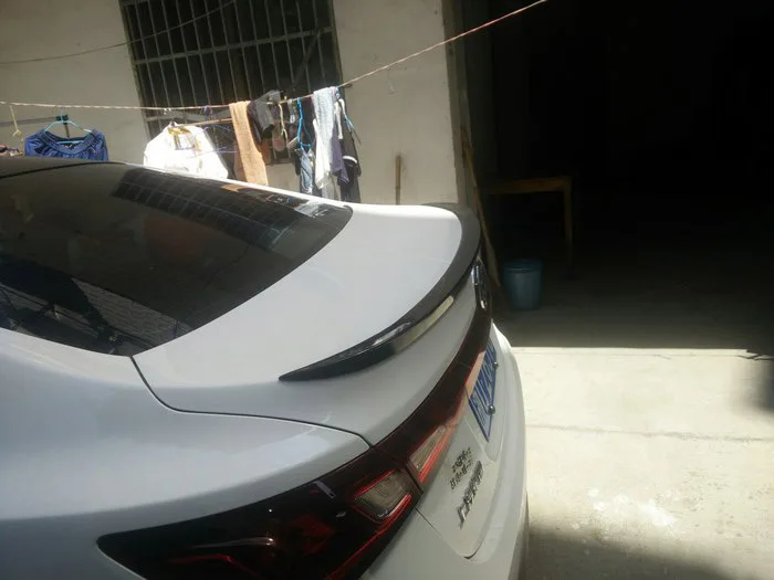Спойлер для MG 6 GT высококачественный спойлер из АБС-материала заднего крыла