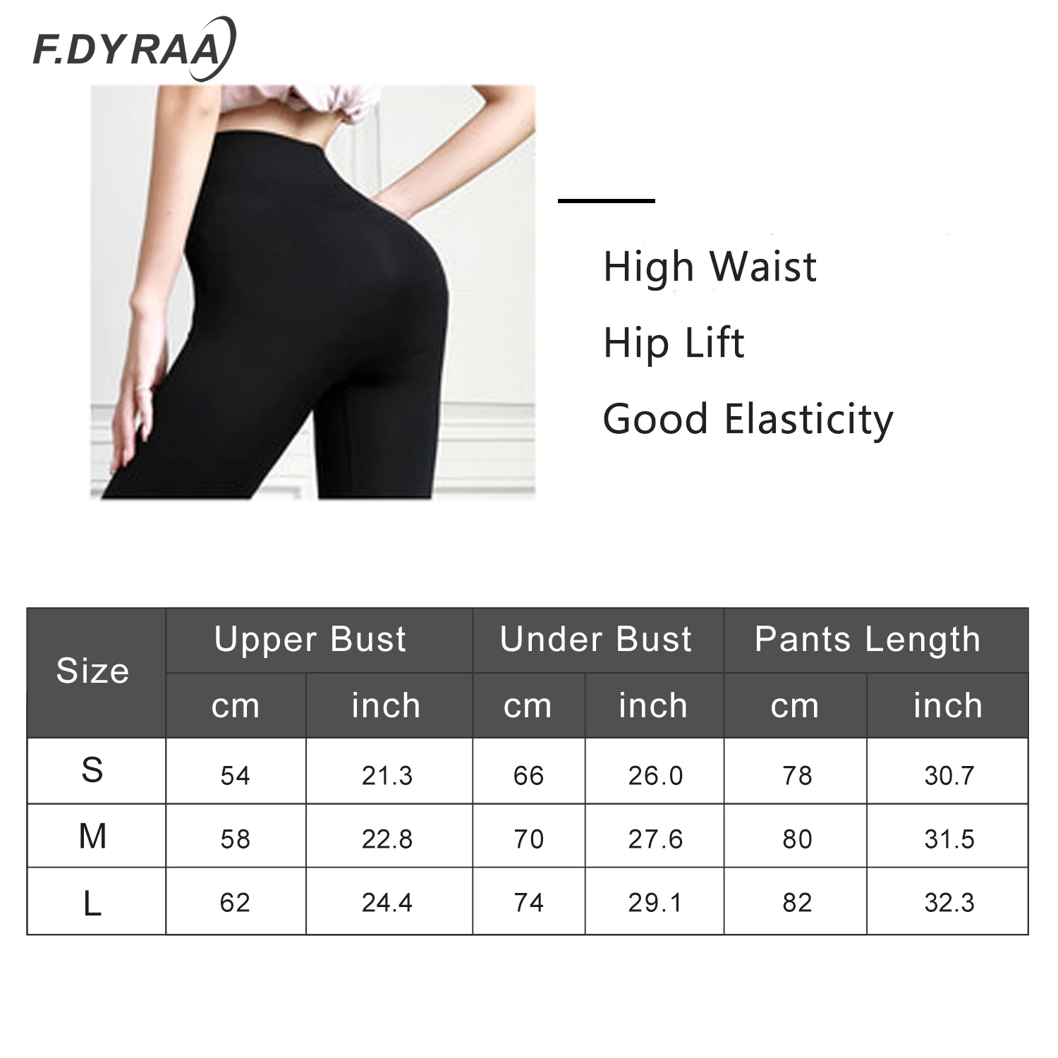 F.DYRAA леггинсы с высокой талией пуш ап спортивные женские штаны для фитнеса бега
