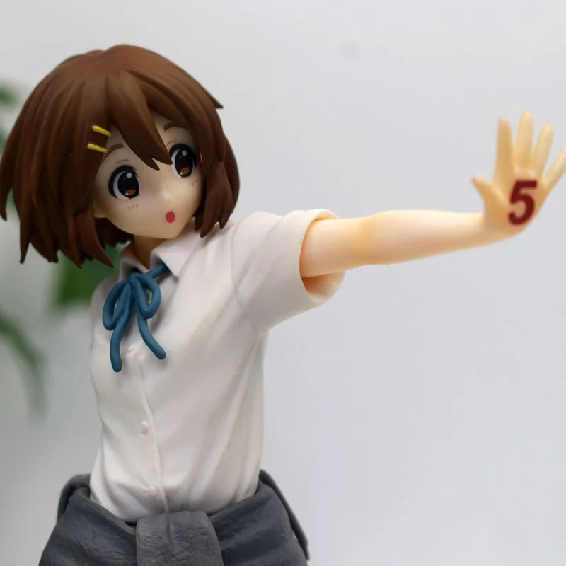 К-он! Hirasawa Yui Akiyama Mio Tainaka ритсу Kotobuki Tsumugi Адзуса Накано 5th юбилей ПВХ фигурка модель игрушки