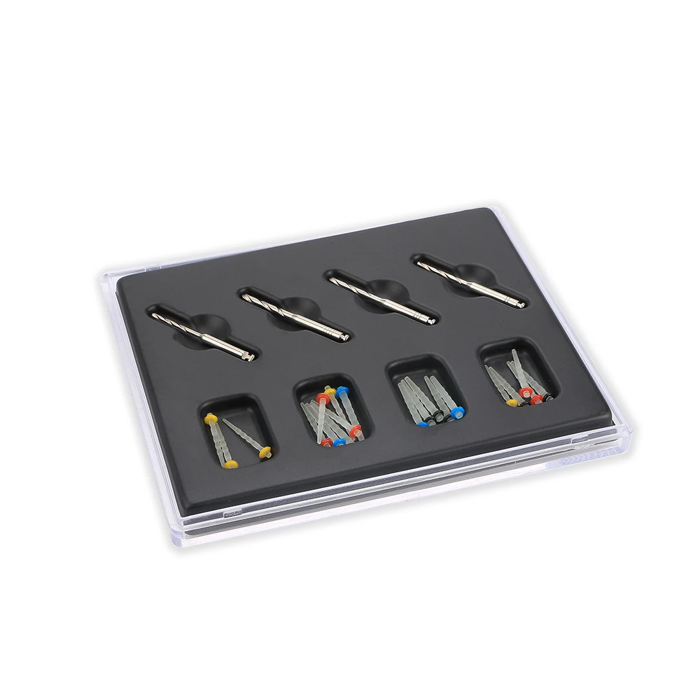 20 шт./компл. 1 коробка Стоматологическая Винт 4 сверла Стекловолоконные штифты