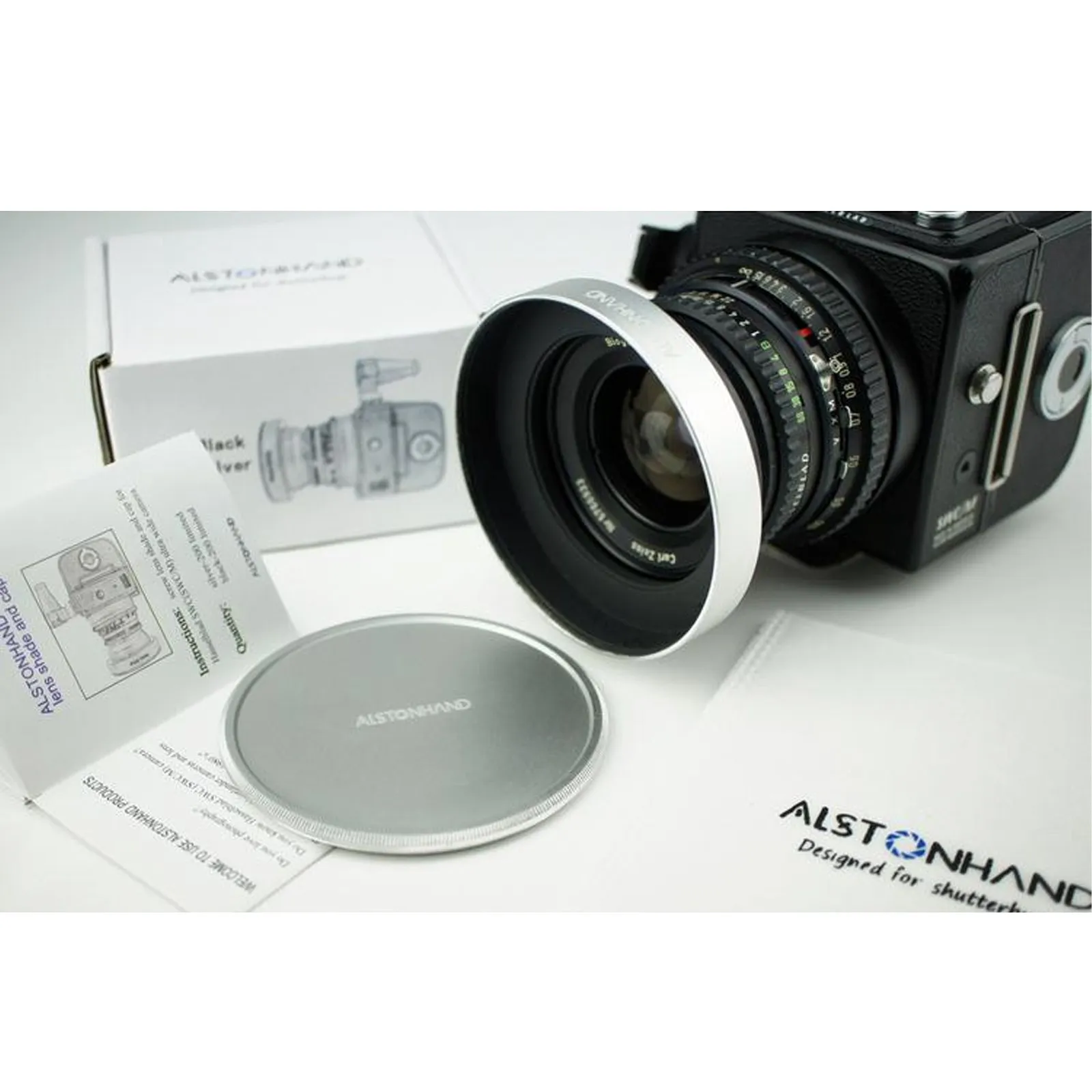 Metal Lens Hood + Cap for Hasselblad SWC SWC/M Biogon 38/4.5 Camera enlarge