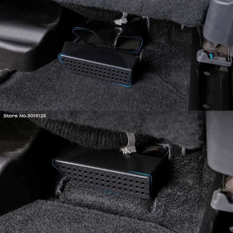 

Car Seat Air Conditioning Air Outlet Protective Cover Decoration Frame Trim Cover for Mazda CX30 CX-30 2020 2021 Car Accessories