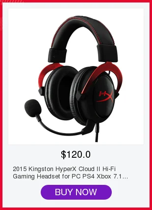 HyperX Cloud Virtual 7,1 объемный звук USB звуковая карта продается отдельно облачная игровая гарнитура