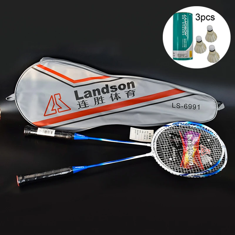 

Комплект ракеток для бадминтона, 2 шт., с сумкой