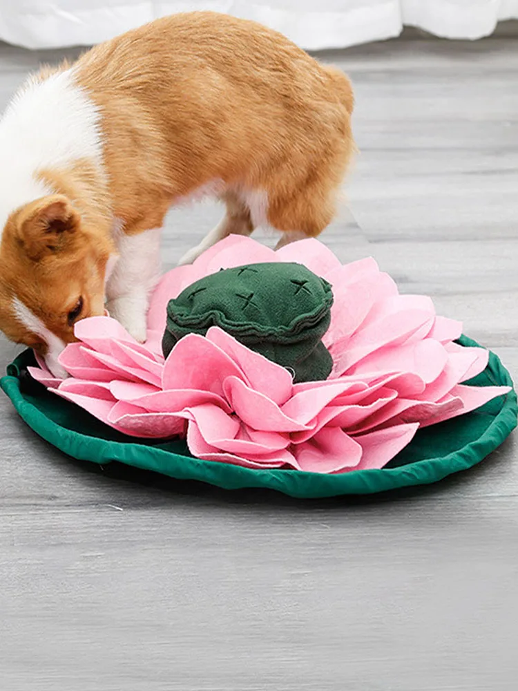 Собака ноги коврик найти Еда обучение Одеяло собака Nosework одеяло паззл