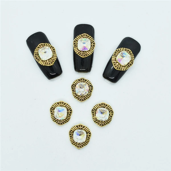 10PCs-926-18 10 шт./партия, 3D украшения для ногтей, аксессуары для ногтей, хрустальные бриллианты, стразы, блестящие 3d украшения - Цвет: 10PCs-926-18