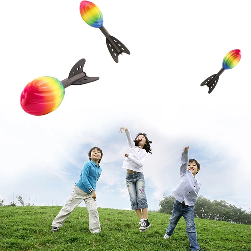 Outdoor Children Throw Missile Squishy Rocket Hand Toy PU Foam Games for Kids | Игрушки и хобби