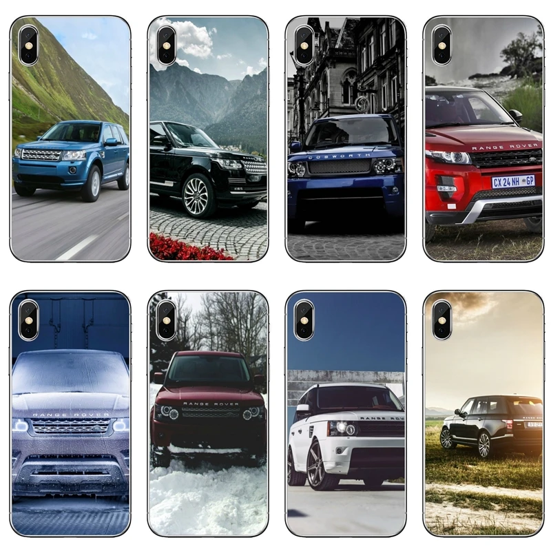 Белый Range Rover чехол для iPhone 11 pro XR X XS Max 8 7 6s plus SE 5s 5c iPod Touch 5 6 | Мобильные телефоны и