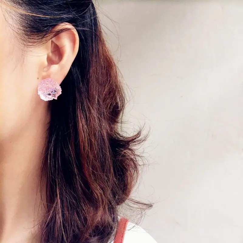 Нерегулярные хрустальные Кластерные Цветочные смолы прессформы