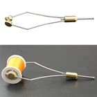 1 шт. катушка для ловли нахлыстом, конические ножки, катушка с цилиндрической головкой, винтовая тонкая спираль, катушка, инструмент для подвязки рыбы нахлыстом, Снасть