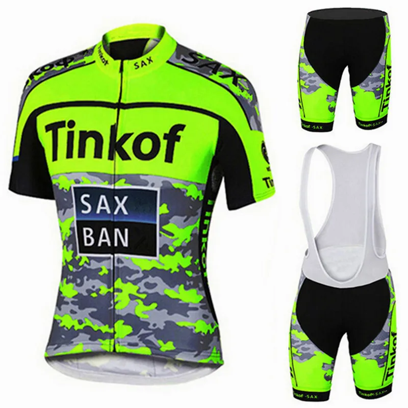 

Tinkoff Men Cycling jersey Clothing Kit Road Racing Bike Suit Complete Bicycle Uniform Dress Wear Mtb Jersey Sets ciclismo
