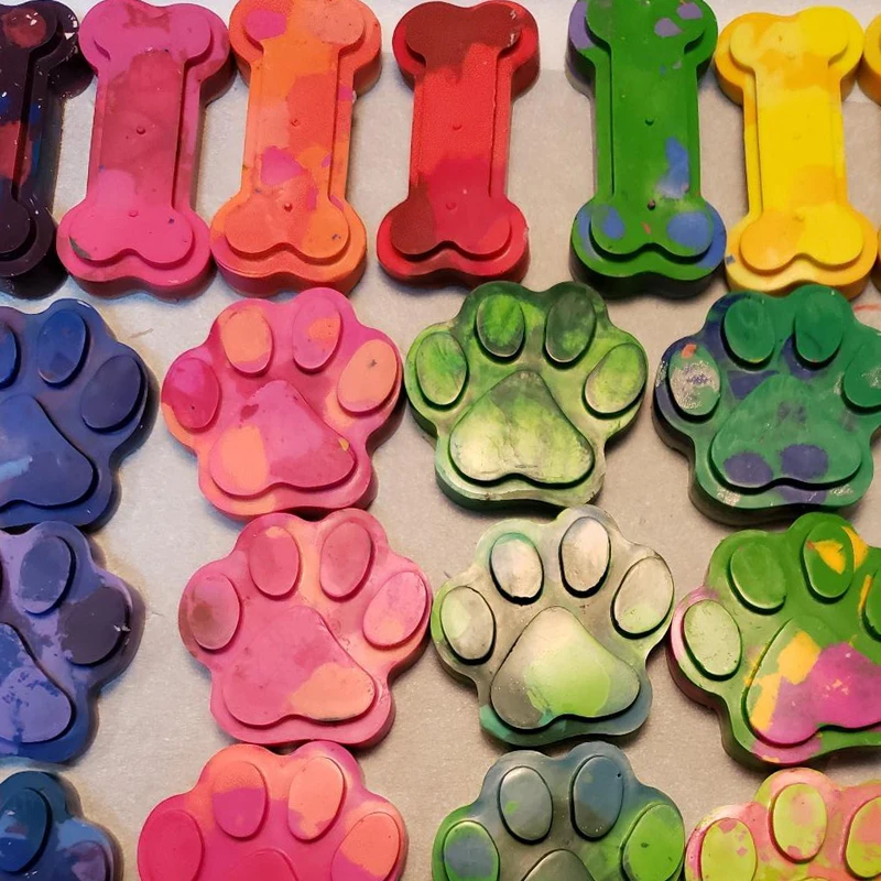 Силиконовая форма для мыла в форме кошачьей ножки и костяной формы домашних