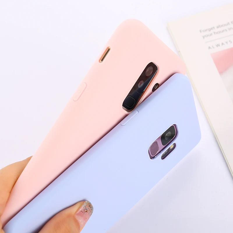 Силиконовый чехол candy для samsung galaxy A51 A71 a50 a70 a40 s10e a10 a30 A20E A30s s8 s9 S10 lite S20 Plus Ультра