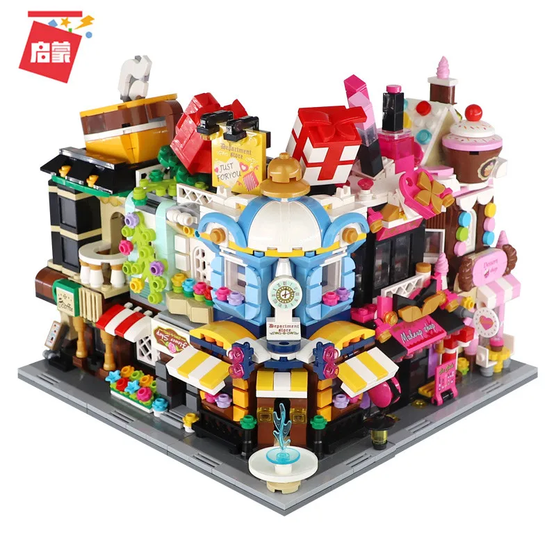 Блоки Город друзей игрушки для девочек и мальчиков уличные магазины блокировка