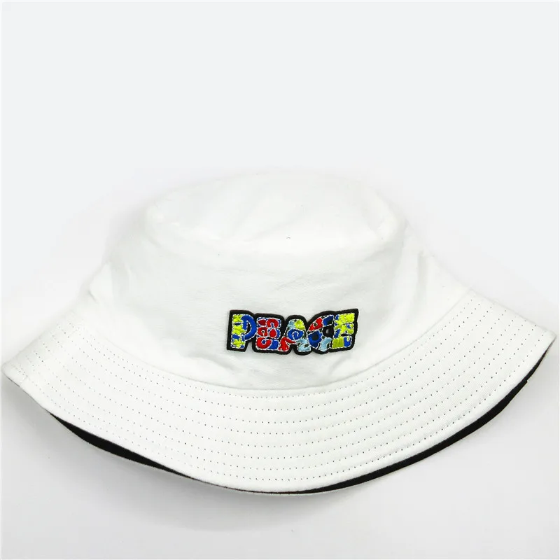 

Хлопковая Панама С Вышивкой Букв, 2021 цветов, шапка рыбака, уличная дорожная шапка, Солнцезащитная шапка, шапки для мужчин и женщин 046