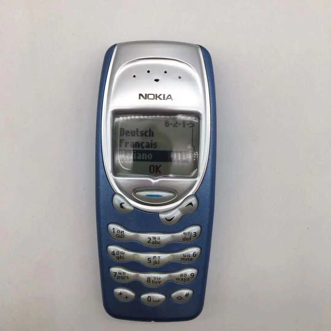 nokia 3315 refurbished original unlocked mobile phone unlocked 3315 triband camera smartphone cell phone free shipping free global shipping
