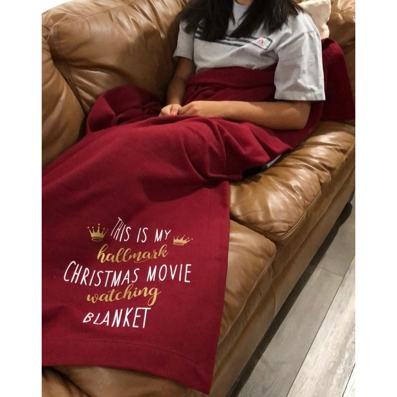 Рождественское рождественское покрывало для кровати рождественских фильмов