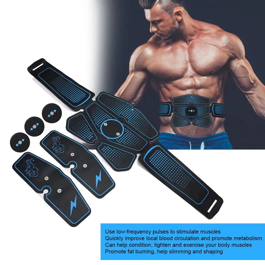 Умный импульсный пластырь для тренировки мышц рук и ног стимулятор фитнес