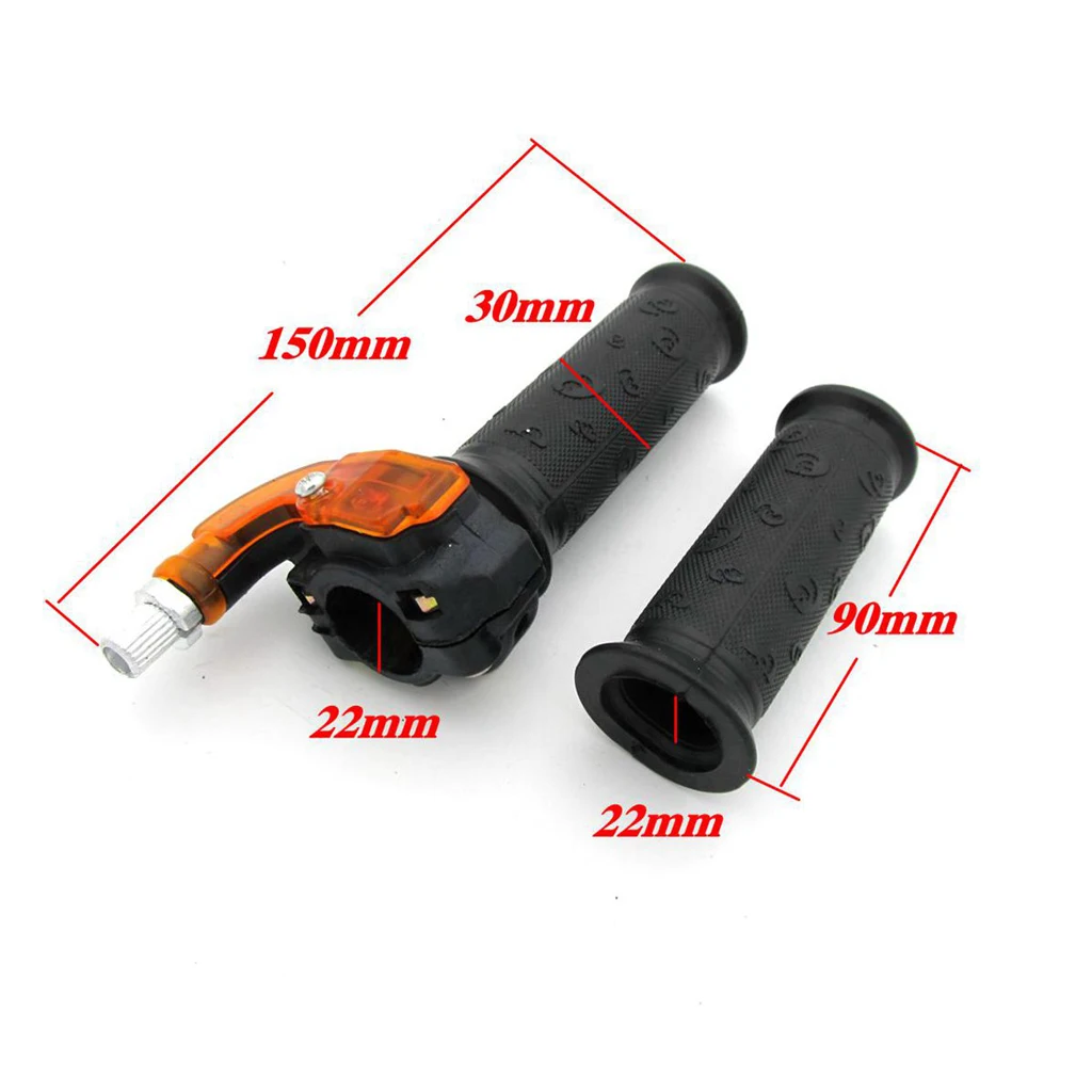 

2 Pieces Left & Right Twist Throttle Grip Lever Fits for 43cc 47cc 49cc Mini ATV