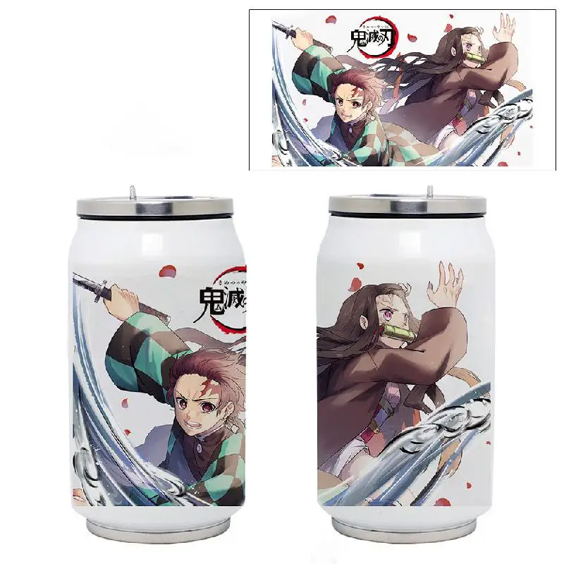 Изоляционная чаша из нержавеющей стали с изображением дьявольского клинка Аниме