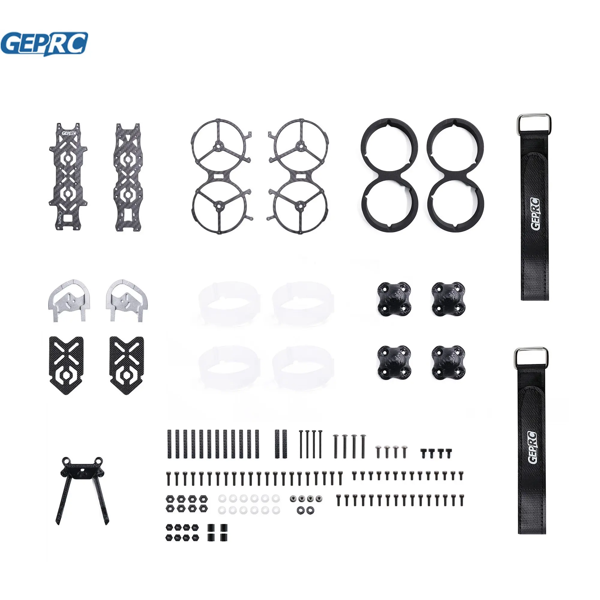 

GEPRC GEP-CW3 Frame Parts Suitable For 3 inch Crown HD Drone DIY RC FPV Quadcopter Replacement Accessories parts