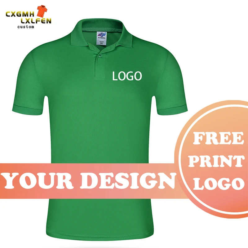 Летняя рубашка-поло с коротким рукавом 14 цветов | Мужская одежда