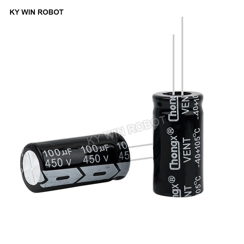 5-50 шт. Оригинальный алюминиевый электролитический конденсатор 100 мкФ 10 в 16 25 35 50 63