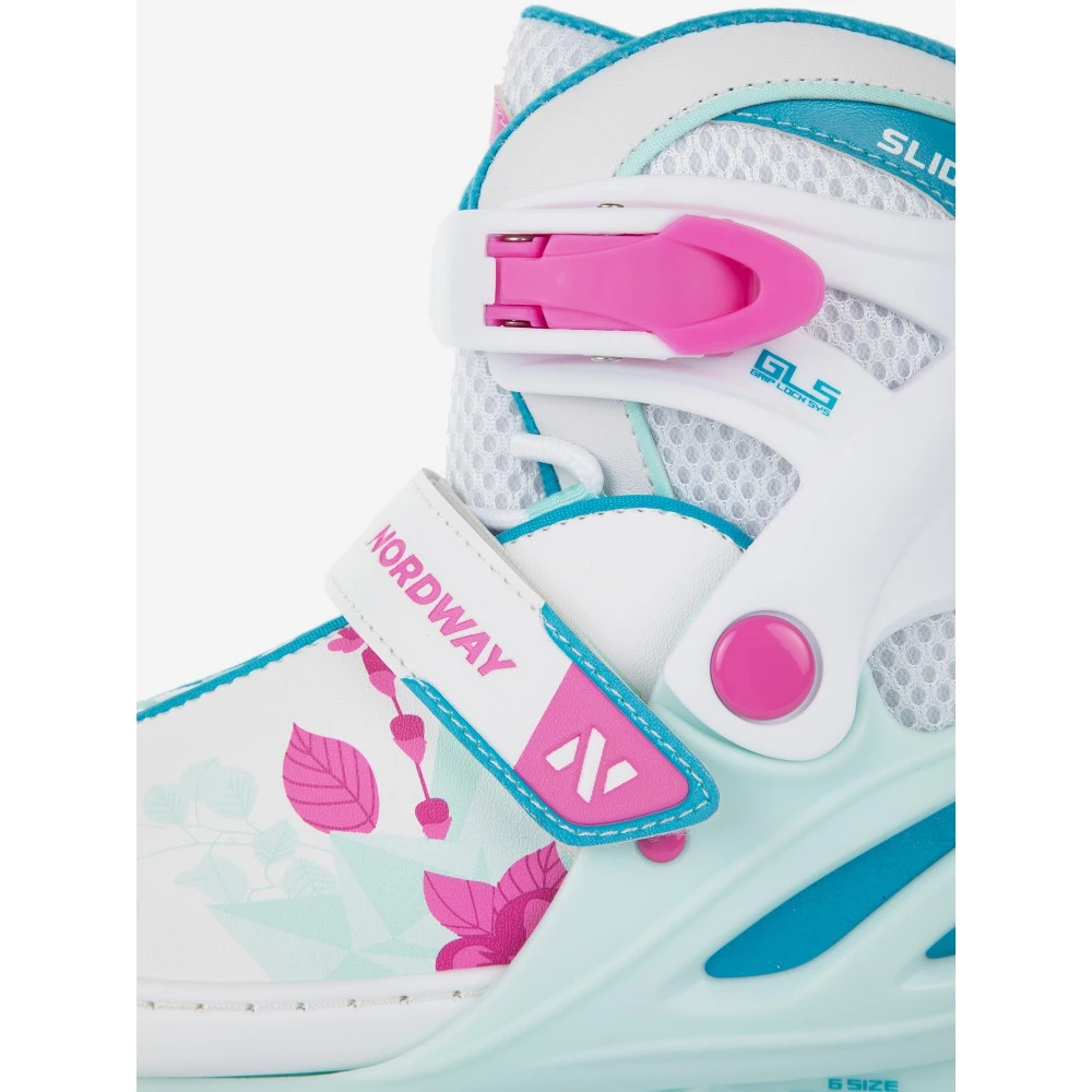 Коньки раздвижные детские nordway slide разноцветный | Спорт и развлечения