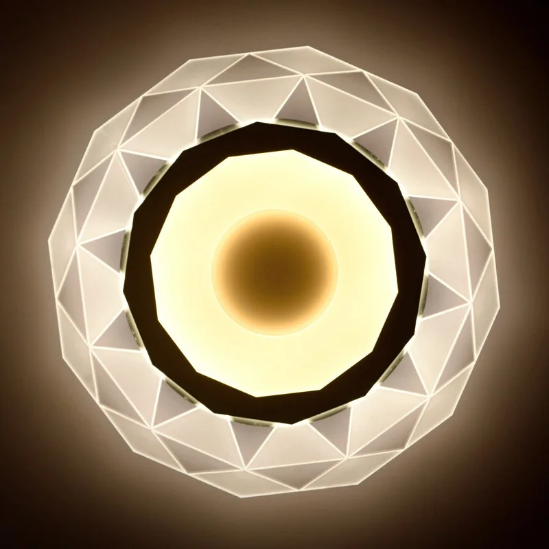 

Modern LED Ceiling Lamp Fixture 20CM Diamond Shaped Home Light for Hallway Living Room Kitchen Bedroom Lighting AC90V-265V