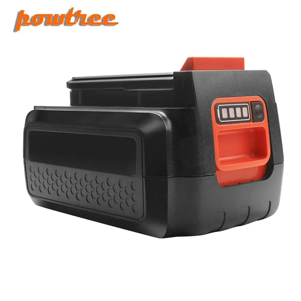 1 PACK Powtree 3.0Ah 36 V/40 V LBX36 Перезаряжаемые Батарея для BLACK&DECKER LBXR36 BXR36 LST136 LST420 LST220 LST300 MTC220 MST1024 L30 - Цвет: 1 PACK