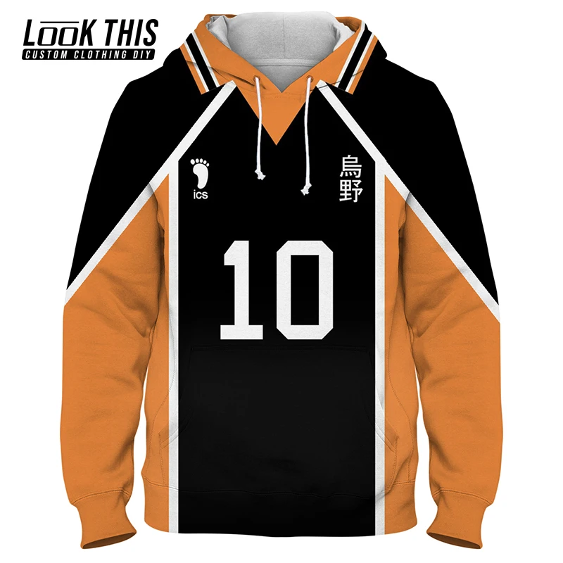 

2021 Японское Аниме Haikyuu! Забавные женские толстовки с 3D принтом, Женский пуловер с длинным рукавом, топы, одежда, Женский Осенний Свитшот