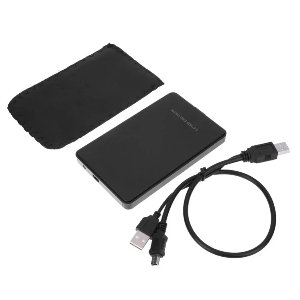 USB 2 0 SATA 5 &quotдюймовый жесткий диск Внешний корпус HDD мобильный Коробка Чехол |