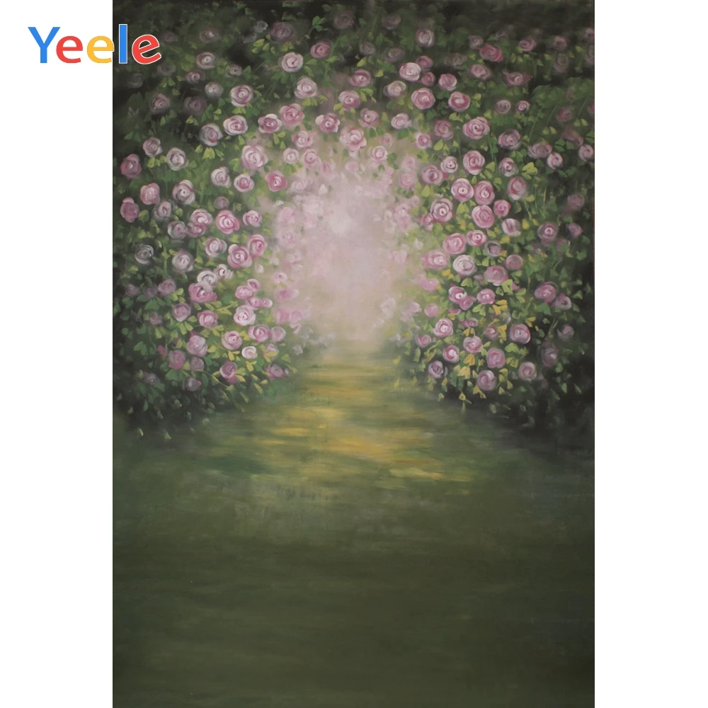 

Yeele Green Grass Flowers Photo Background Photophone Pinewood Photography Backdrops Studio Shoots for Baby Newborn Cake