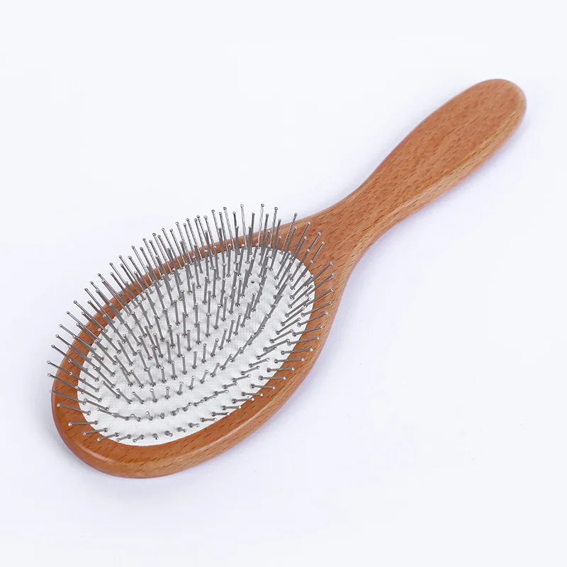 Массажная Расческа для домашних животных деревянная расческа забавная щетка