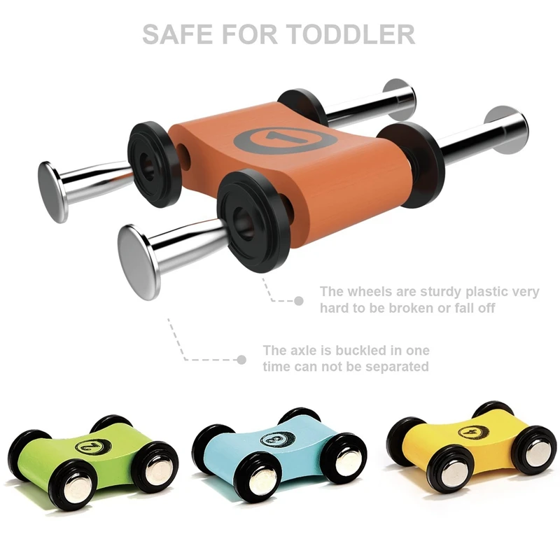 Игрушки для малышей 12 лет подарки мальчиков и девочек деревянная гоночная