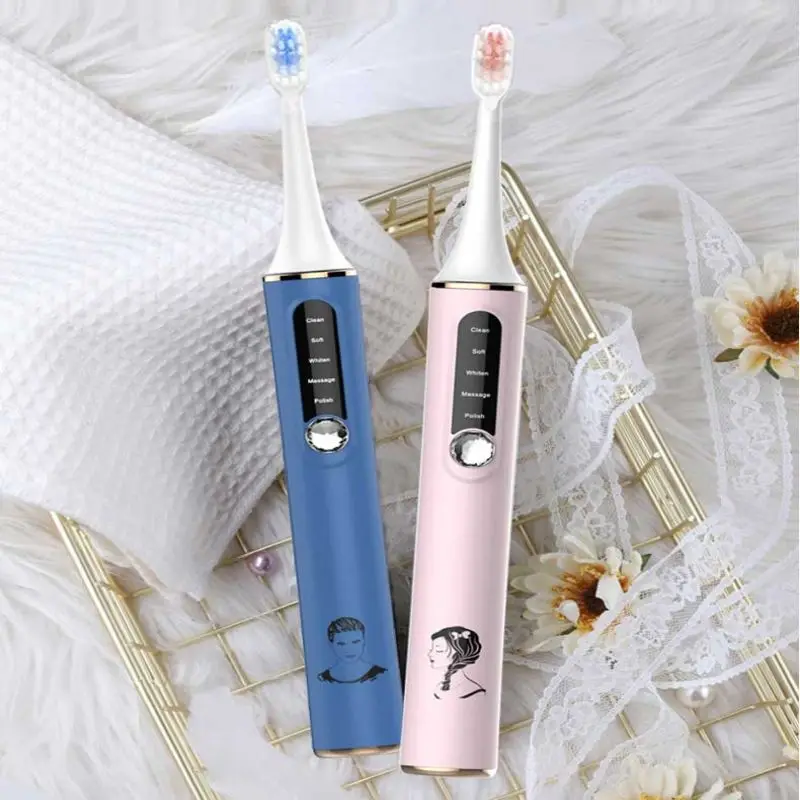 Electric Toothbrush IPX7Waterproof For ADult Clean Teeth USB Rechargeable Sonic Toothbrush Ultrasonic USB Rechargeable 8930 enlarge