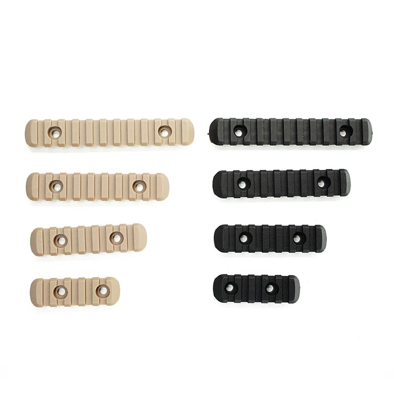 4 шт./компл. Тактические Airsoft полимерная Пикатинни M-LOK для MOE Handguard лазерный прицел охотничья аксессуары