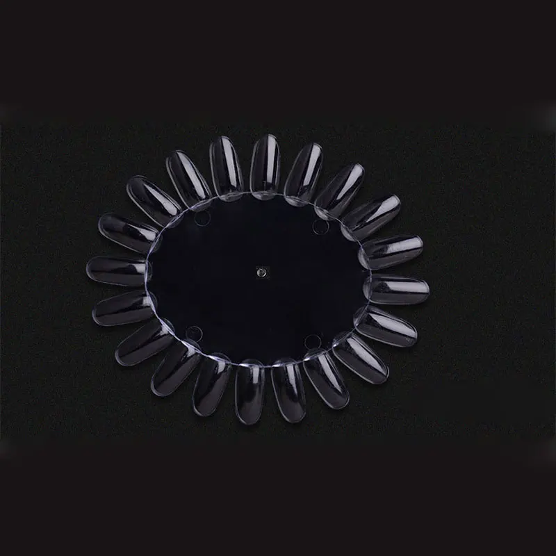 5 шт. 100 советы накладные ногти искусство Дисплей круглый колесная палитра