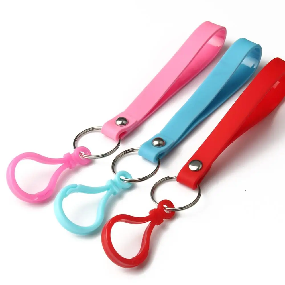 50/100 шт. пластиковые разноцветные застежки-карабины в форме лампы | Украшения и