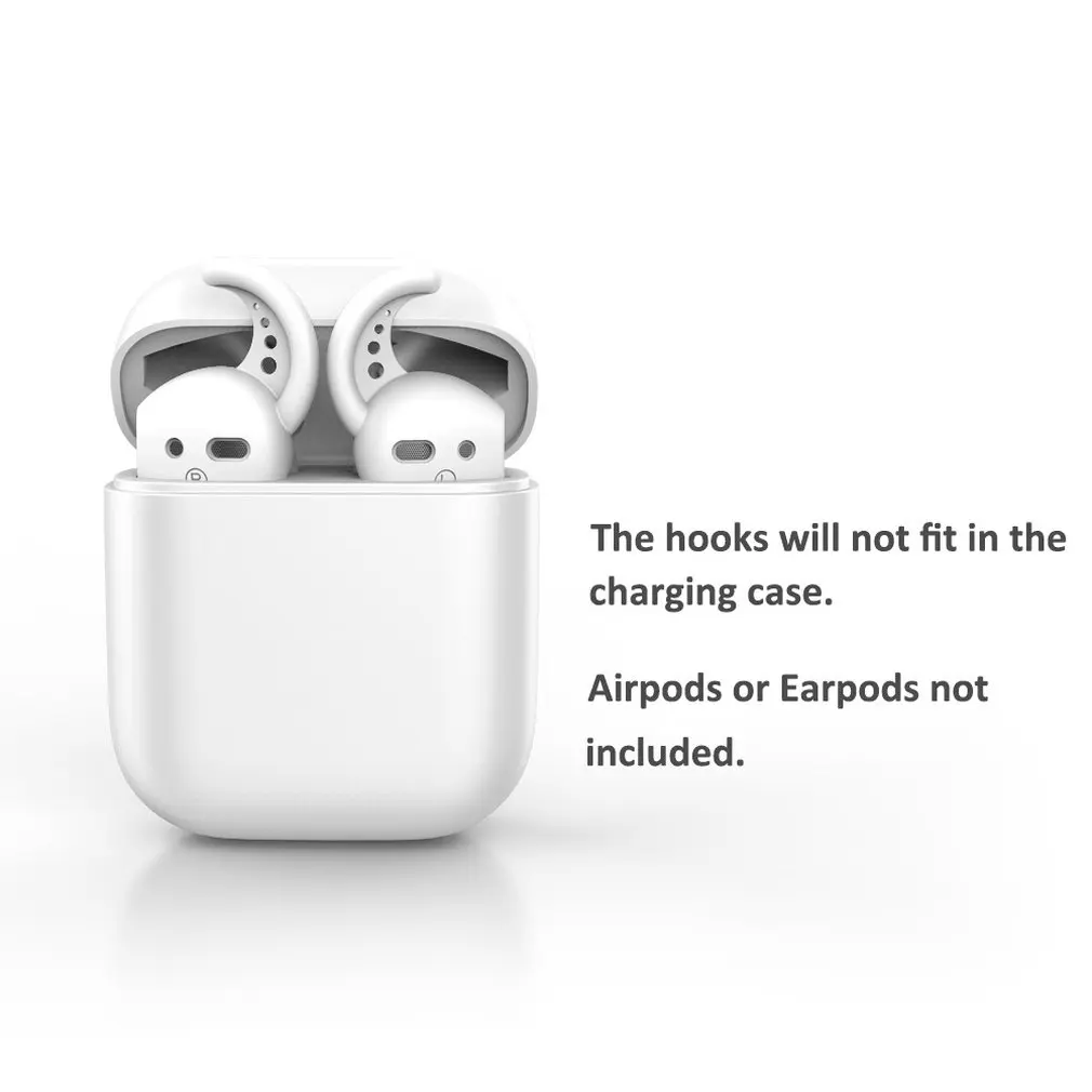 Силиконовый чехол для наушников Apple Iphone Для Airpods наушники вкладыши ушные крючок с
