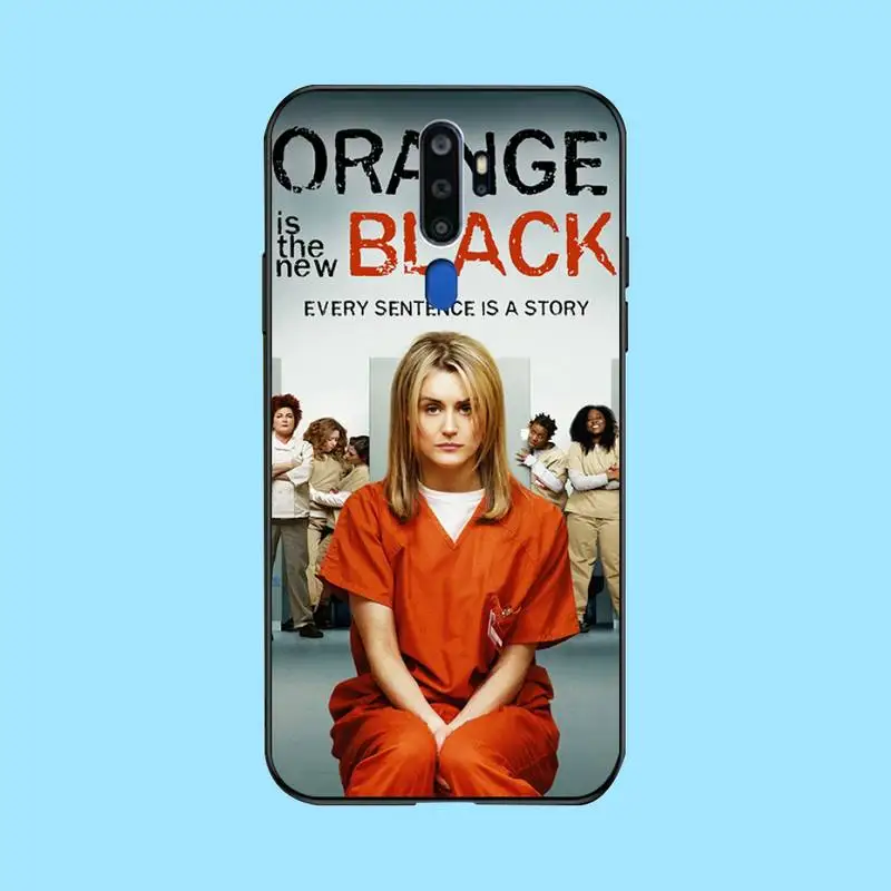 

NBDRUICAI Orange Is The New Black TPU black Phone Case Cover Hull For Oppo A5 A9 2020 Reno Z Realme5Pro R11 case
