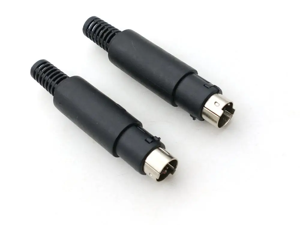 50 шт. мини паяльные кабели с пластиковой ручкой|plug male|plugs plasticplug din |