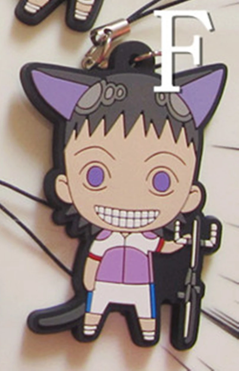 Аниме Yowamushi педаль ПВХ мягкий клей брелок для костюма косплей реквизит Подвески