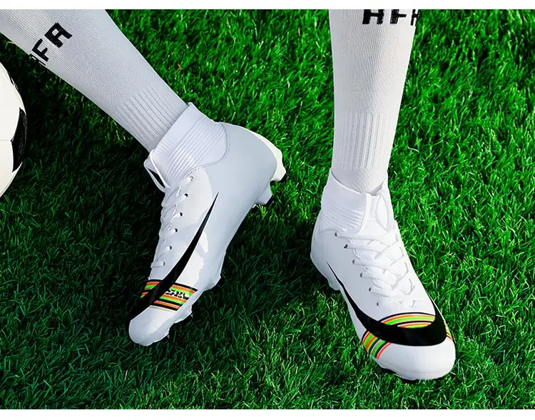 Мужские футбольные бутсы Fury CR7 Hypervenom Phantom II Elite FG футбольные бутсы Superfly VI 360 Elite FG короткие носки