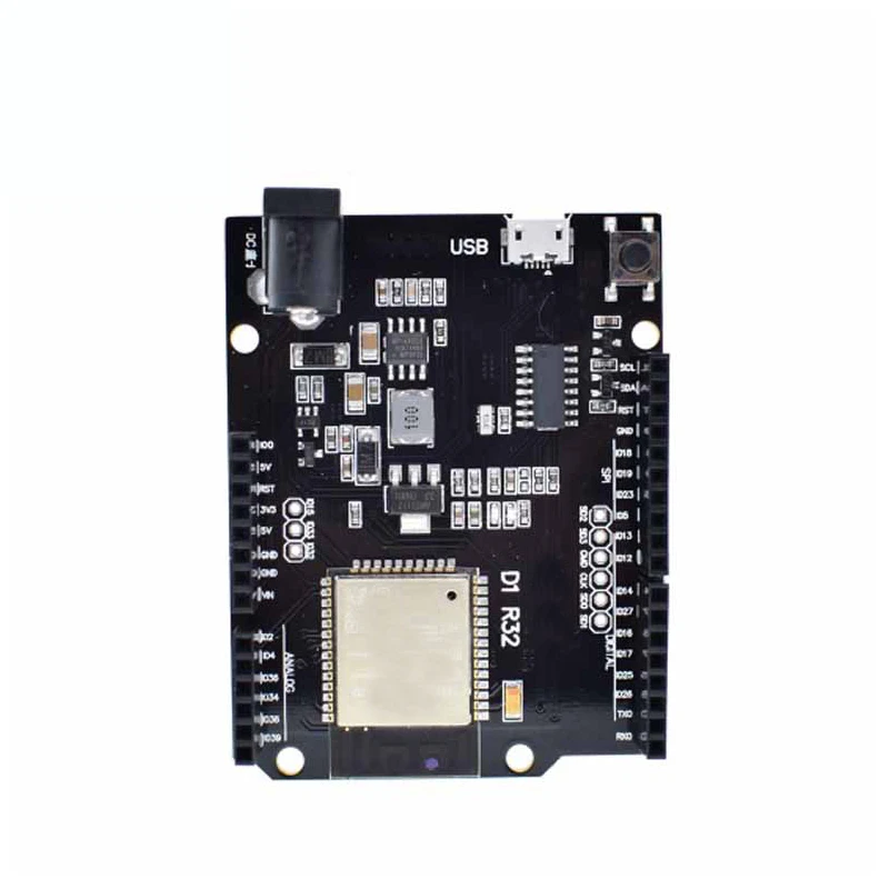 Для Wemos D1 ESP32 ESP-32 WiFi Bluetooth 4MB Flash UNO R32 плата модуль CH340 CH340G макетная для Arduino |