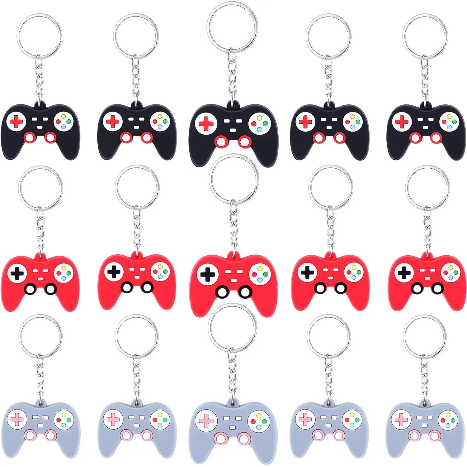 

10pcs New toy soft PVC key board pendant key chain bag accessories for party gift