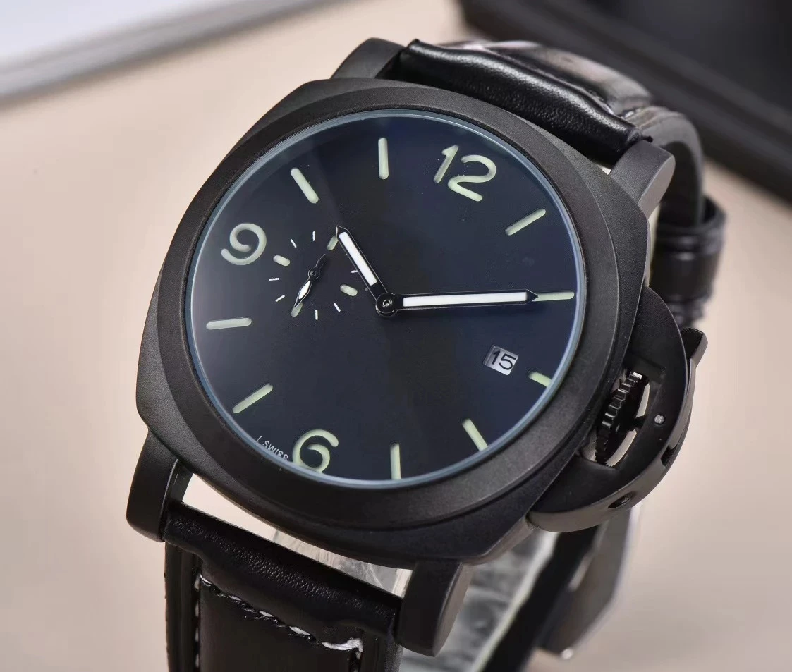 

Men Watch Luxury LUMINOR MARINA high quality TOP brand GMT PAM00359 Quartz Wristwatch Sport Clock Relogio Masculino AAA