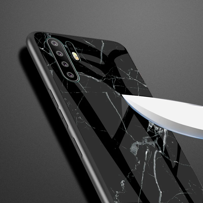 Мраморный стеклянный чехол для Hawei P9 P10 P20 P30 Pro Lite Mate 9 10 20 P Smart Plus 2019 телефона s