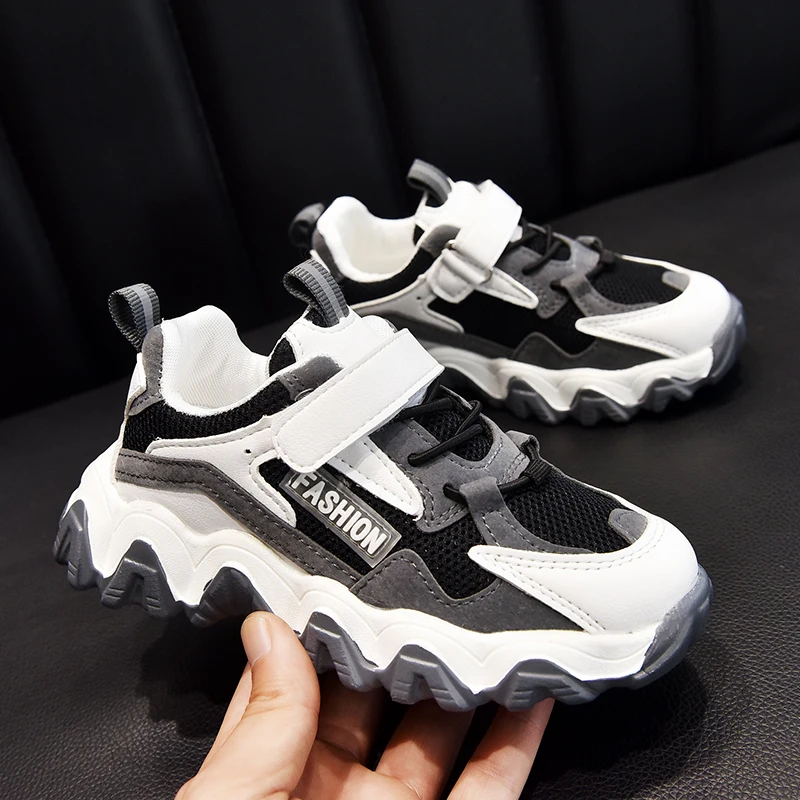 Детская обувь спортивные детские кроссовки Весенняя модная дышащая детская на