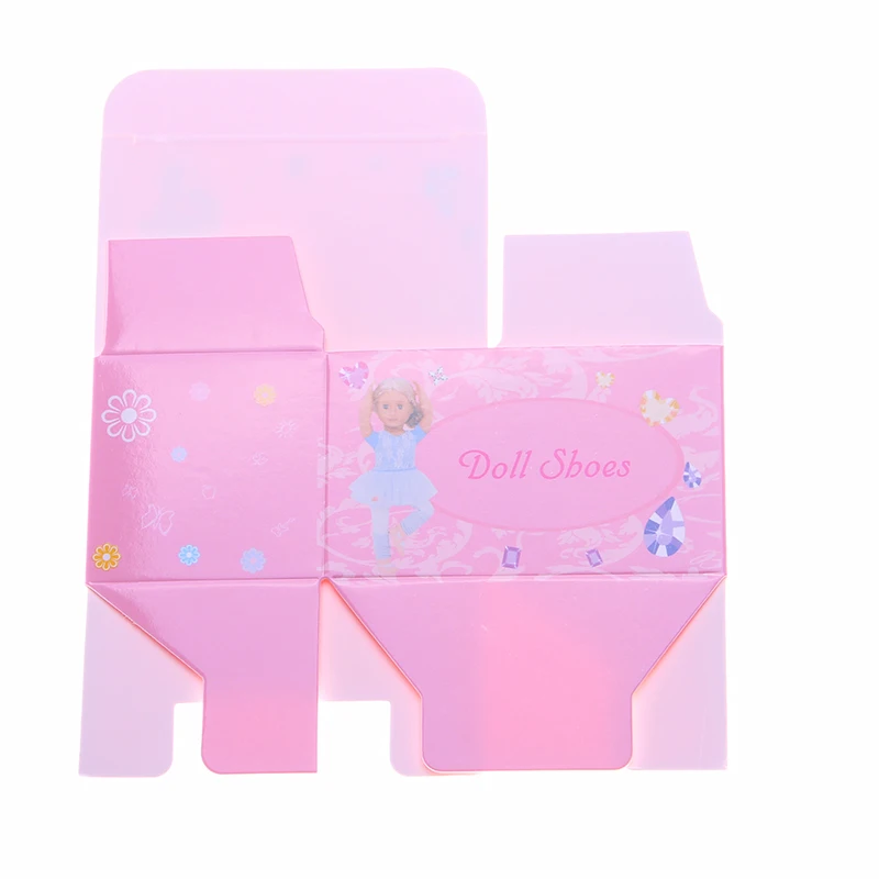 Аксессуары для куклы ботинка коробки держать легко складывается подходит 14 5